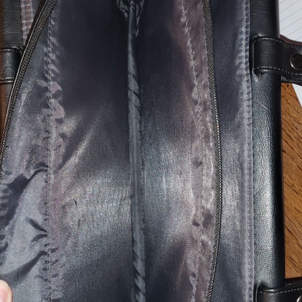 Solo Harrison Mens Black Classic 5 Compartment Briefcase/laptop Bag - Picture 8 of 16